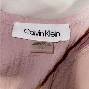 This is a peach color long dress